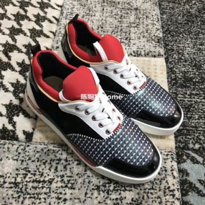 Christian Louboutin Aurelien Multi Glitter Sneakers