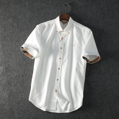 Burberry Shortsleeve Oxford Button-up