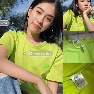 Acne Studios Lime Green