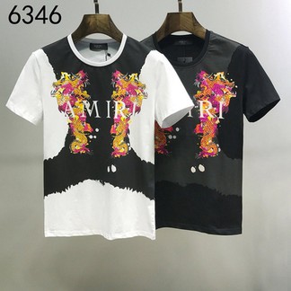 Amiri Dragon Tie Dye Cotton T-Shirt