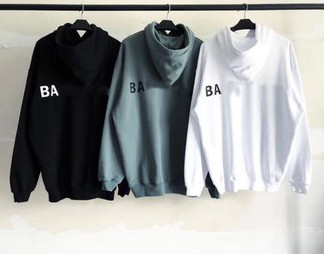 Balenciaga Back Logo Hoodie
