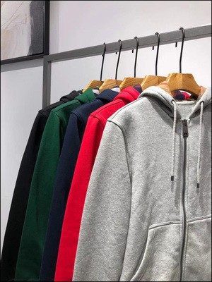 Burberry Zip Up Hoodie