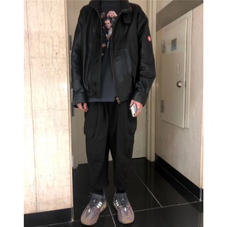 Cav Empt Leather Jacket