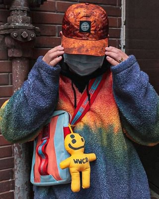 CPFM Rave Cowboy Rainbow Fleece