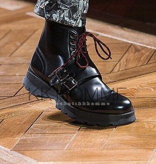 Dior Homme Monk Strap Boots (FW16)