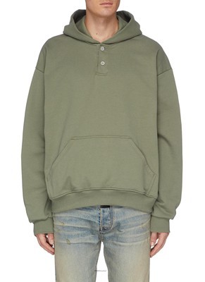FOG Henley Hoodie (Season 6) (Green/Black)