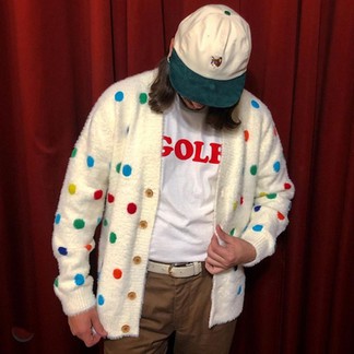 Golf Wang Polka Dot Cardigan