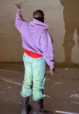Kanye 2020 Vision Purple Hoodie