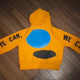 Kanye West x CPFM “Jesus is King” Hoodie (yellow)