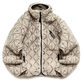 Kapital Do-Gi Sashiko Boa Fleece Jacket