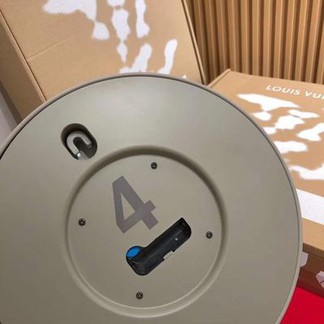 Louis Vuitton And Virgil Abloh Fw20 Fashion Show Invitation Clock