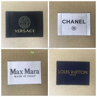 Neck Tags (Louis Vuitton, Chanel, Prada, Moschino, Armani, Fendi, Hormes, Alexander Wing, Burberry, Gucci, Kenzo, Givenchy)