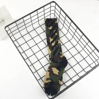 Off-White Camoflague Striped Socks