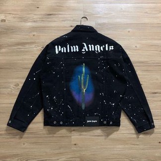 Palm Angels Cactus Denim Jacket