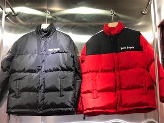 Palm Angels Down Jacket (red, black, yellow)