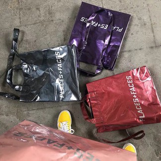 Places + Faces PVC Transparent Tote