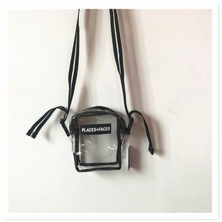 Places + Faces Transparent Shoulder Bag