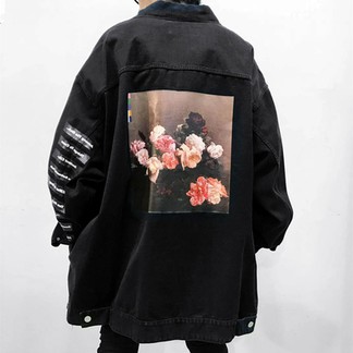 Raf Simons Oversized New Order Denim Jacket (SS18)