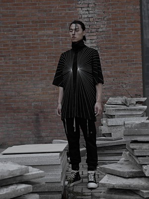 Rick Owen “Island” Embroidered Tunic