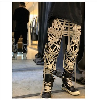 Rick Owen Tecuatl Megalaced Sweatpants