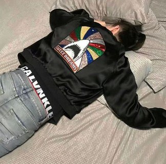 SLP Sweet Dreams Teddy Bomber Jacket