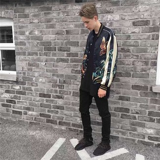 SLP Tiger & Eagle Satin Jacket
