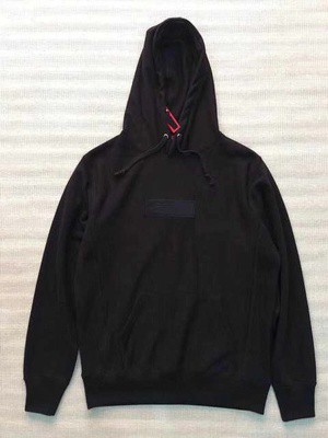 Supreme Black Bogo Hoodie