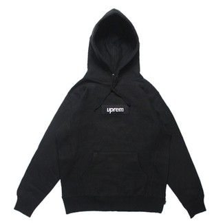 Supreme Black Bogo Hoodie