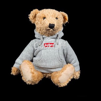 Supreme Teddy Bear Wearing Bogo Hoodie (FW18)