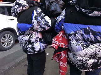 Supreme x TNF Baltoro Down Jacket