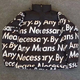 Supreme x TNF “BAMN” Nuptse Down Jacket