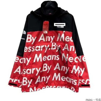 Supreme x TNF “By Any Means Necessary” Nuptse Jacket