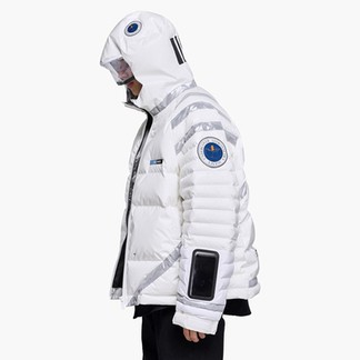 Undercover Astronautics Down Jacket (w/ LED Helmet) (FW18)