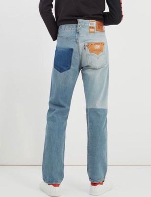 Vetements Patchwork Jeans